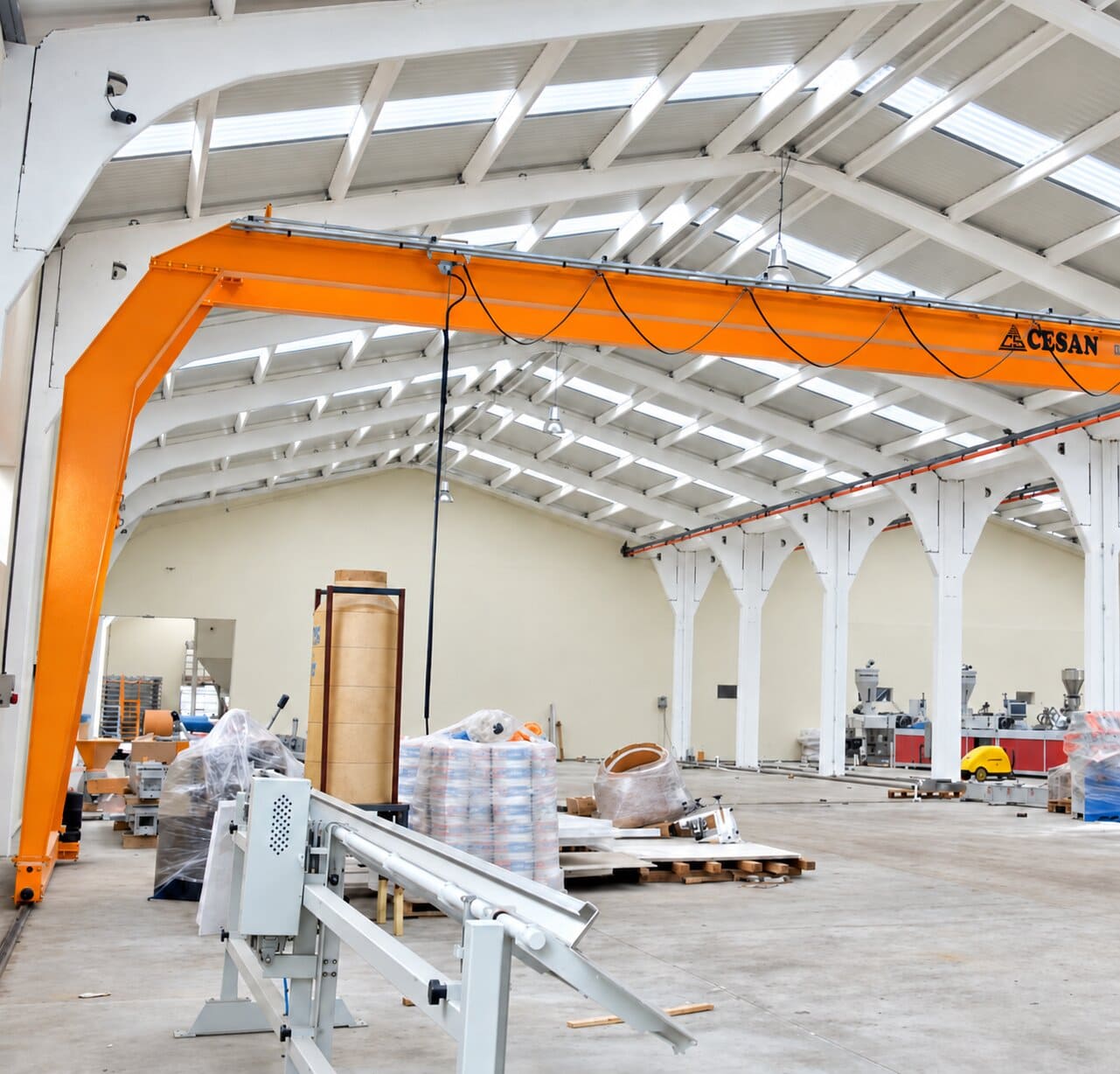 Cesan overhead, gantry and jib crane project portfolio