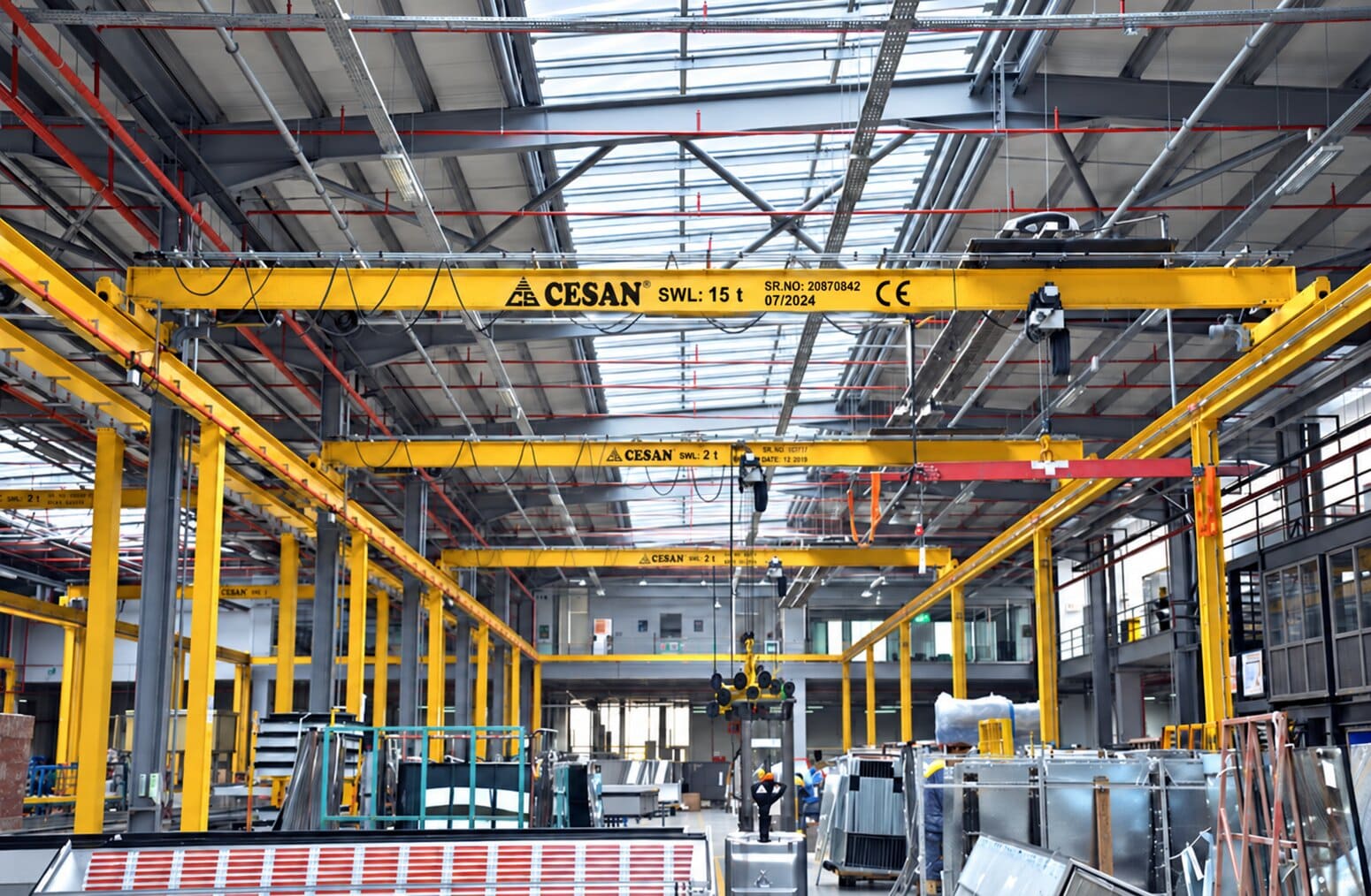 Cesan double-girder gantry crane