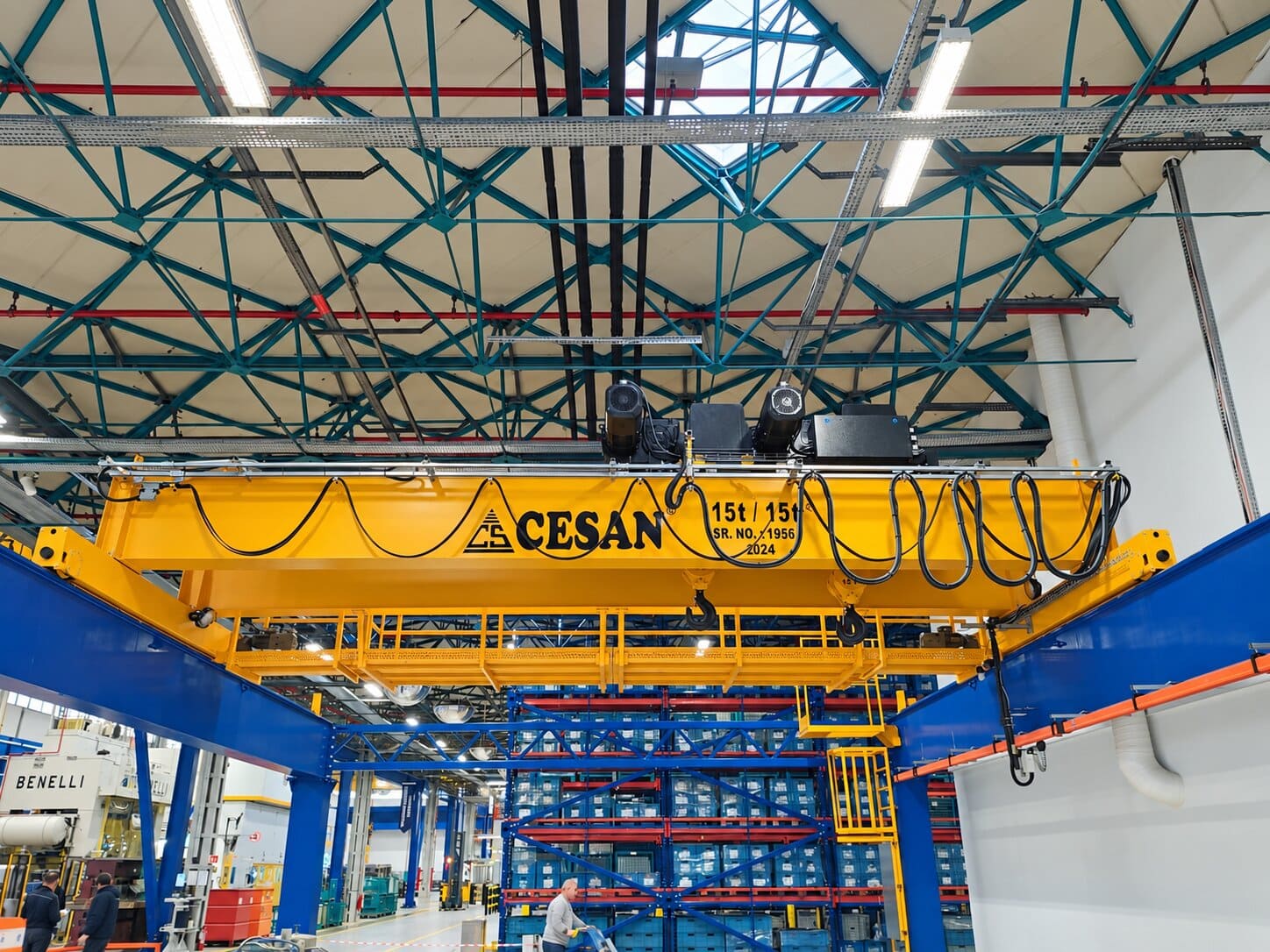 Cesan overhead bridge crane system