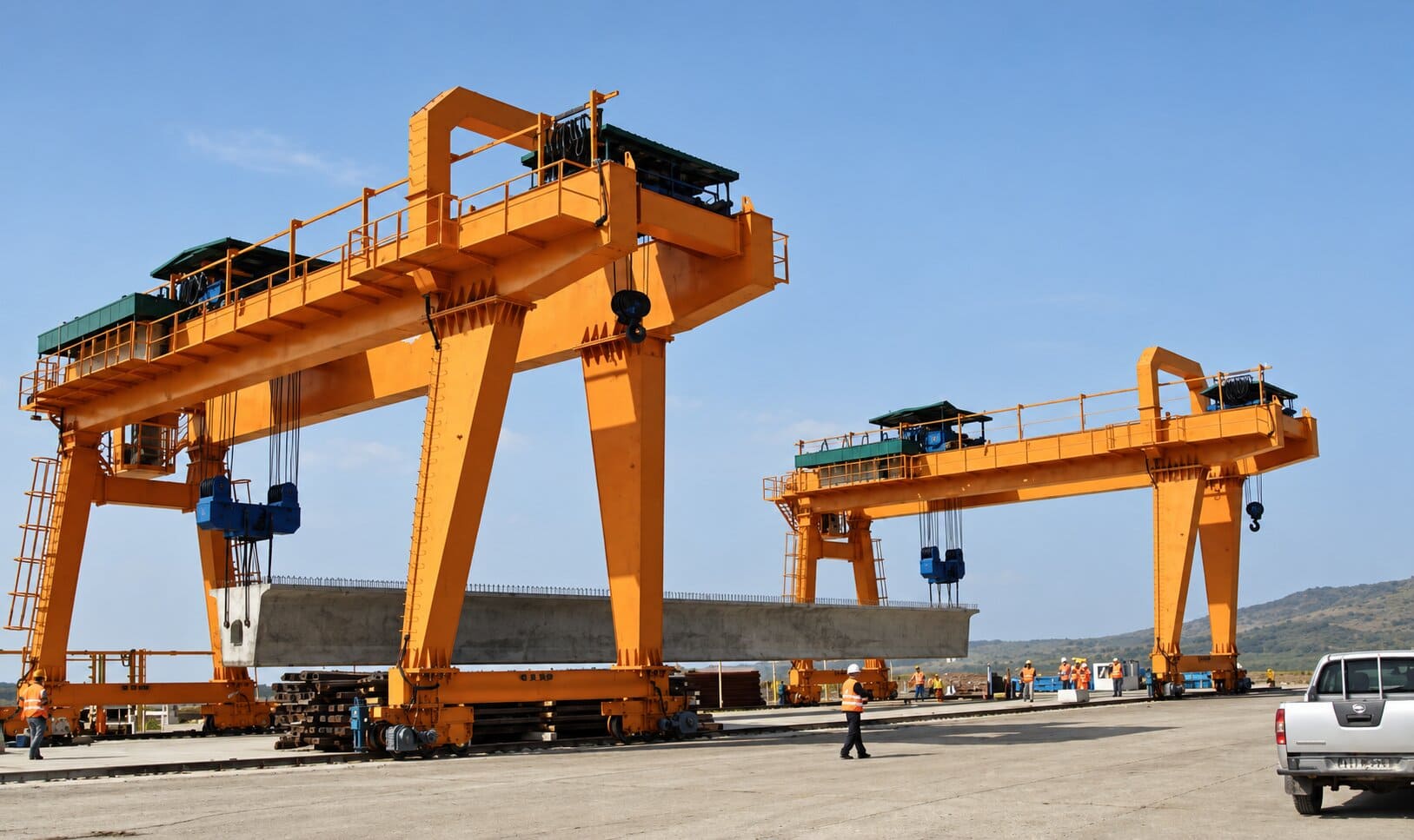 Cesan special heavy-duty gantry crane project