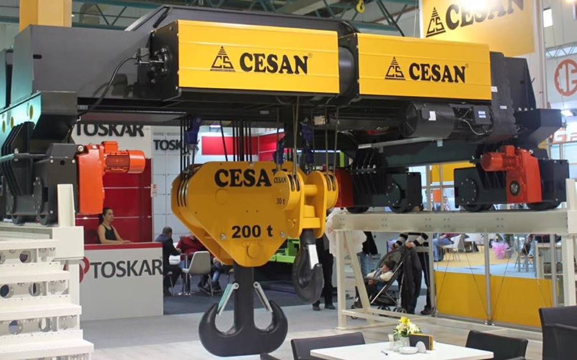 Double Grider Hoist CESAN CRANES 02