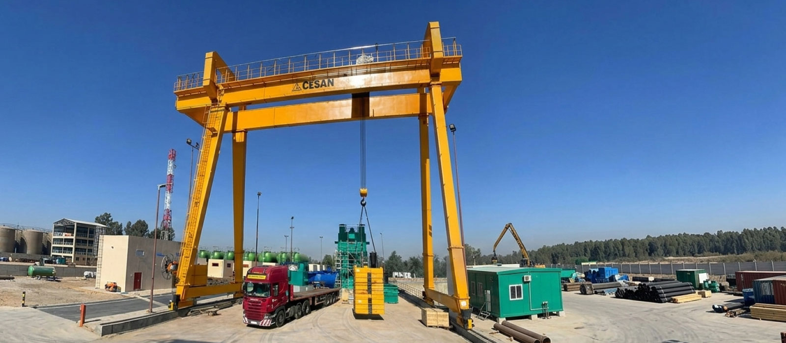Double Girder Gantry Cesan Cranes
