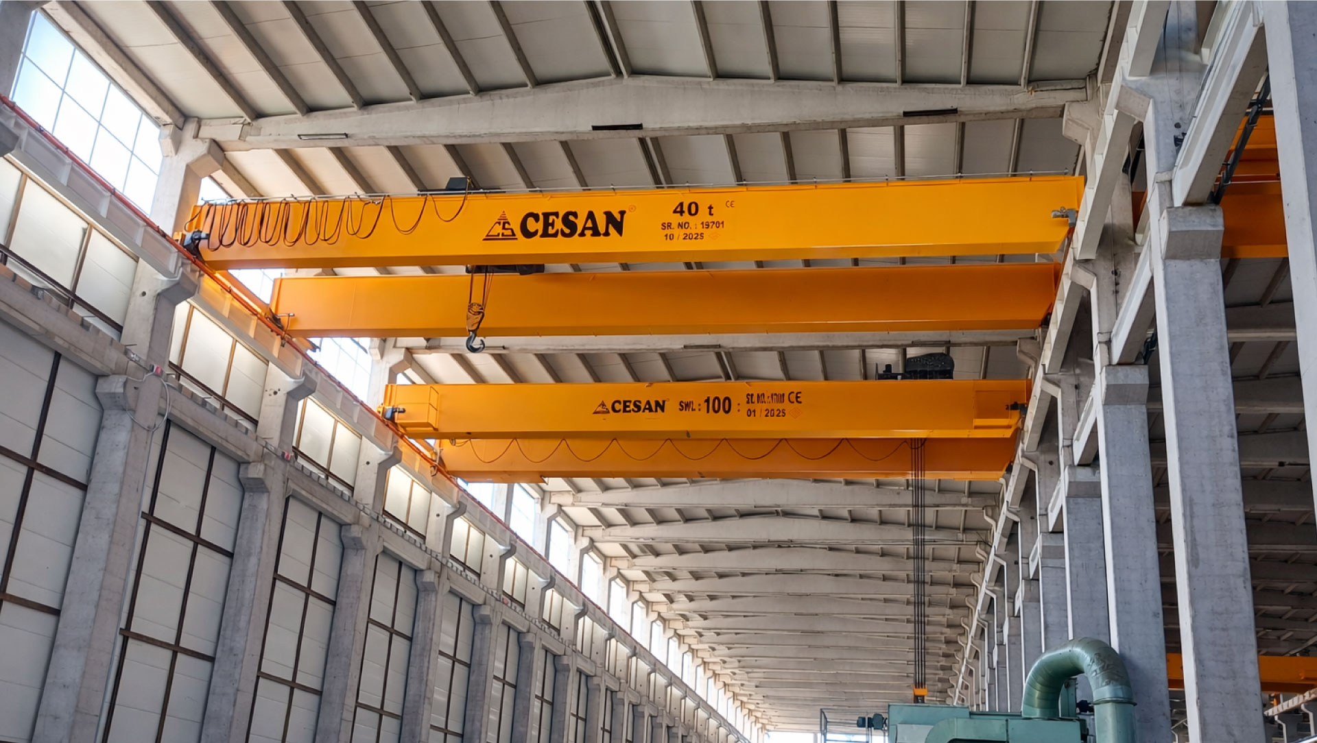 Double Girder Overhead Crane Cesan 2