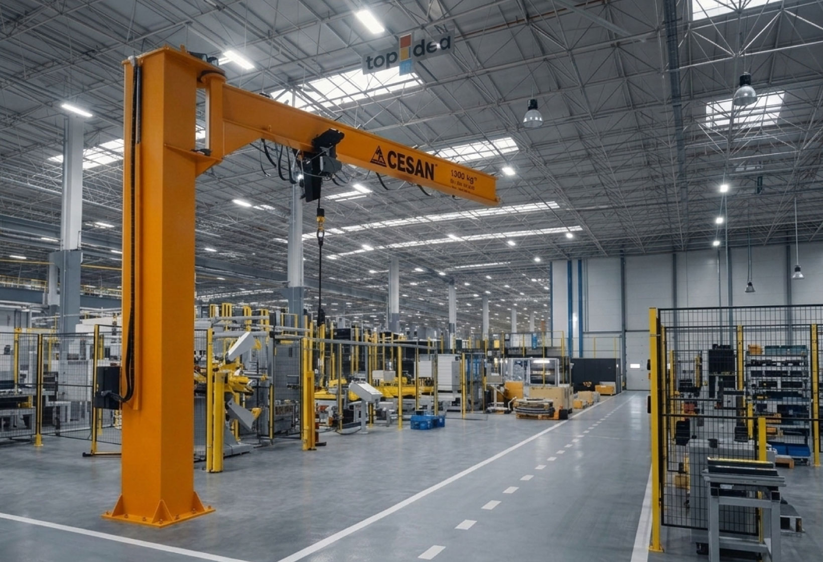 Ground Mounted Jib Crane Cesan
