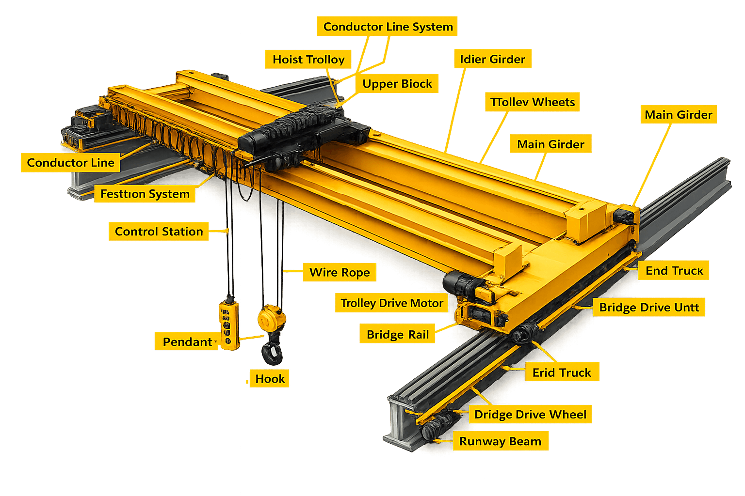 Running Bridge Cranes Specifications