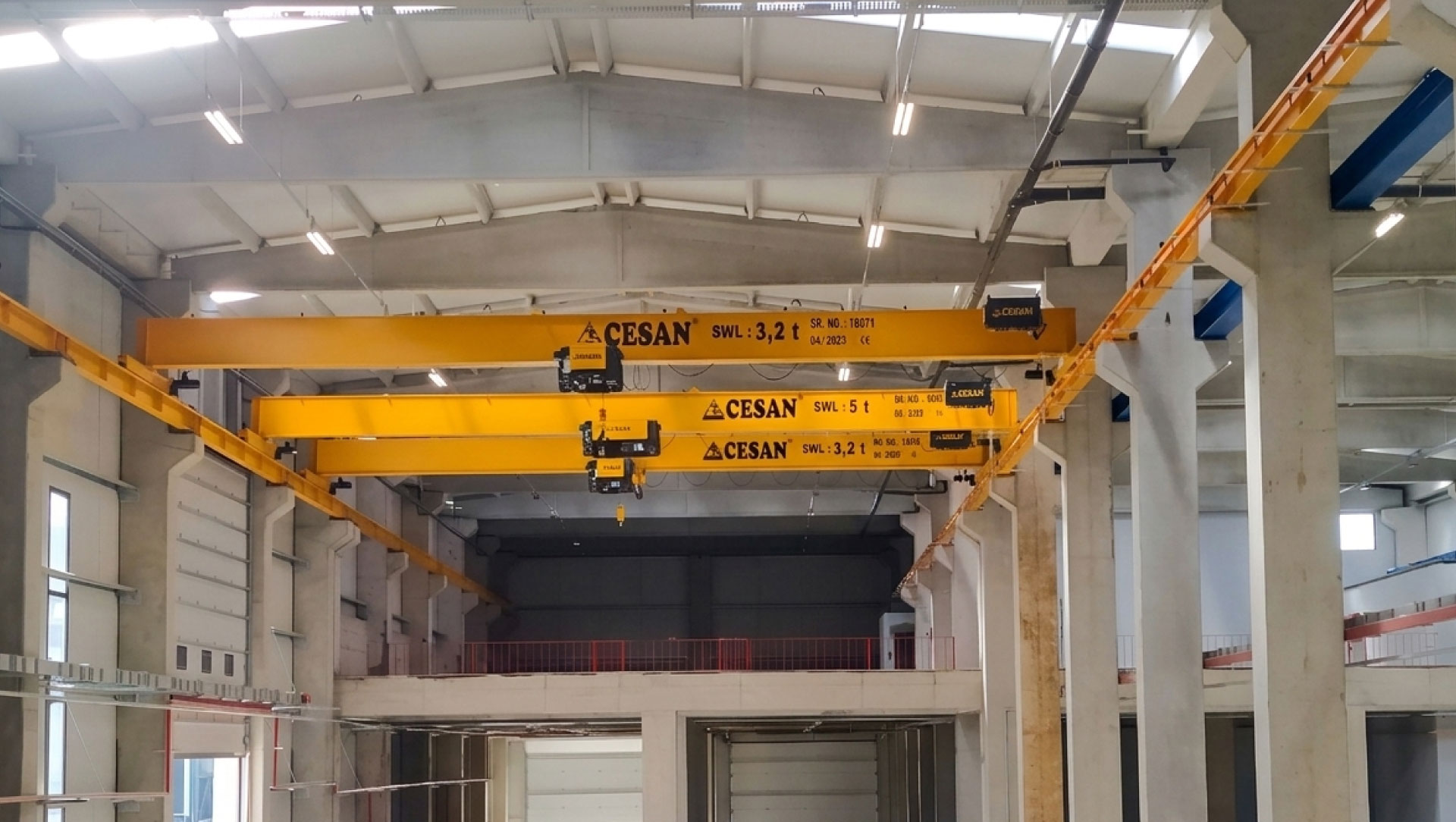 Single Girder Overhead Crane Cesan 2