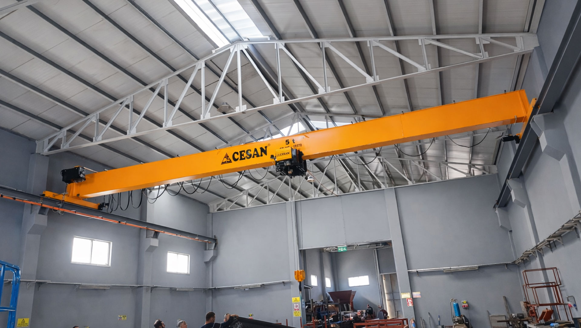 Single Girder Overhead Crane Cesan 3