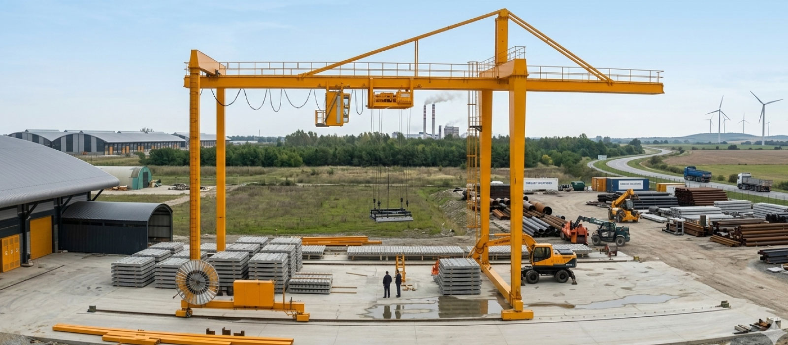 Single Girder Gantry Crane Cesan Cranes
