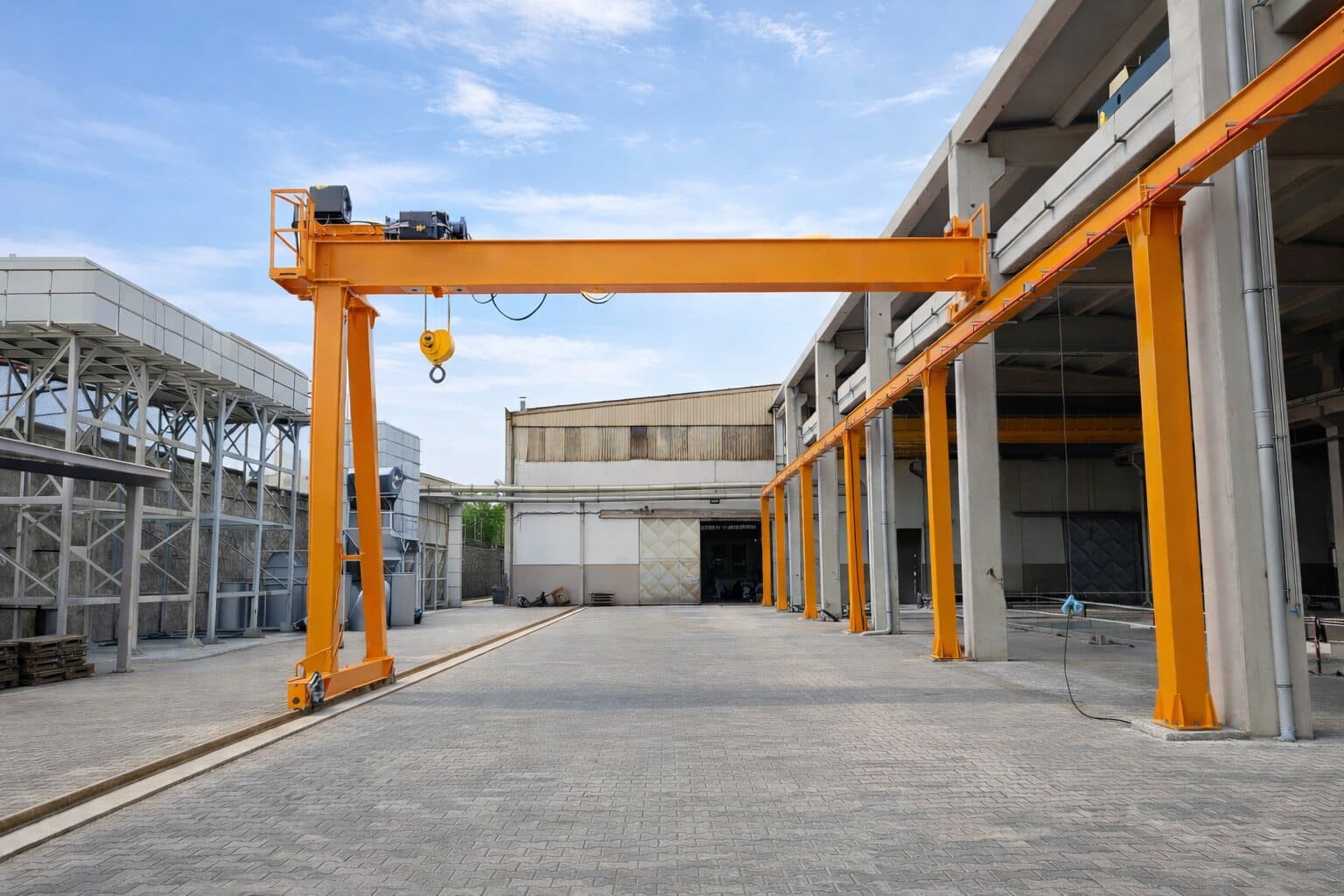 Single Girder Semi Gantry Crane Cesan